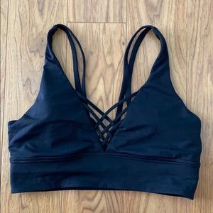 Lululemon crisscross front sports bra